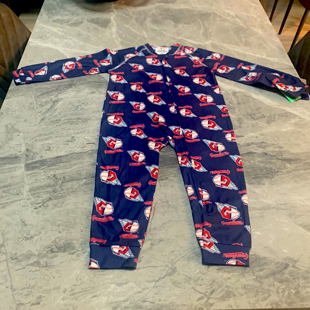 MLB - GENUINE MERCHANDISE - Cleveland Guardians - Pajamas - Baseball - 4T